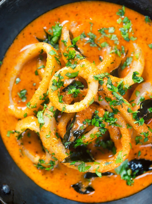 Squid Curry with Coconut and Tamarind
