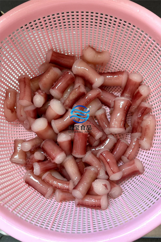 FROZEN SQUID TENTACLE CUT